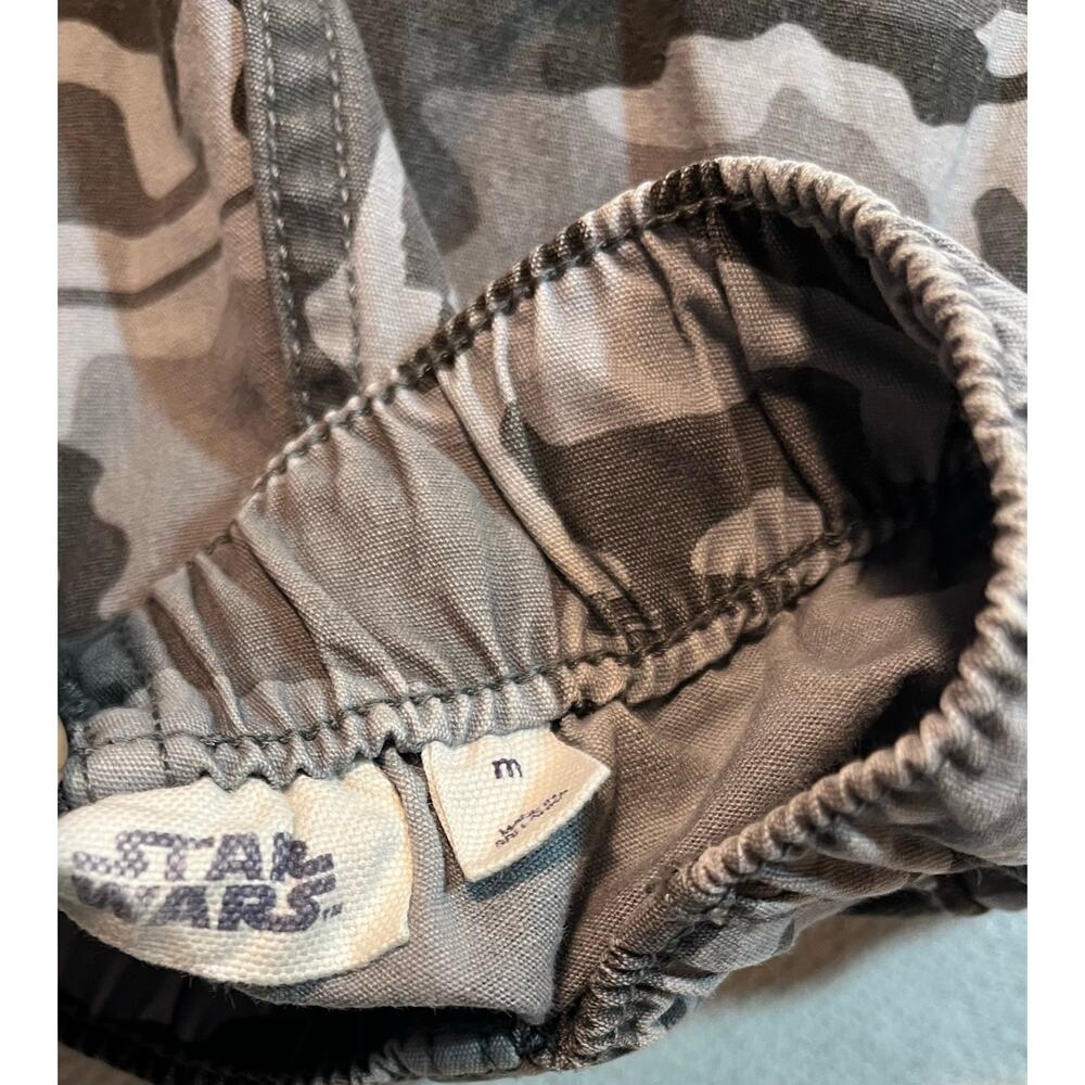 GAP Youth M STAR WARS Camo Pants with elastic waist & ankles